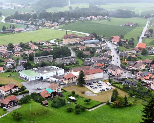 Guyère in Switzerland, the emblematic town that gave its name to its speciality “le Gruyère”